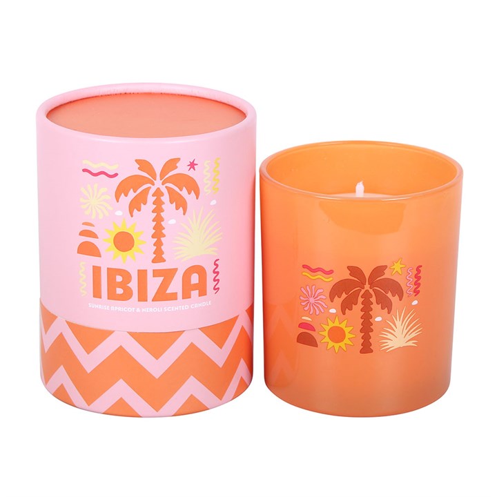CLEARANCE Ibiza Sunrise Apricot & Neroli Scented Candle