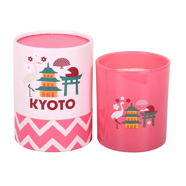 CLEARANCE Kyoto Bamboo & Cherry Blossom Scented Candle