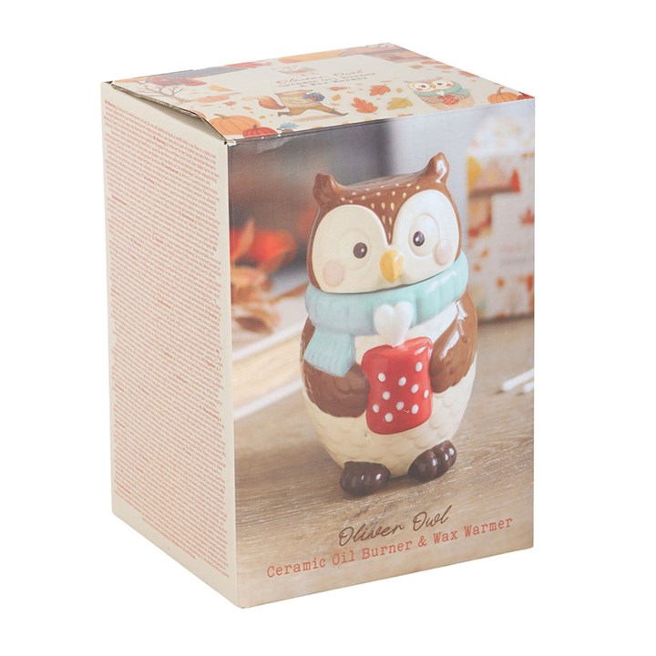 Oliver Owl Ceramic Wax Warmer