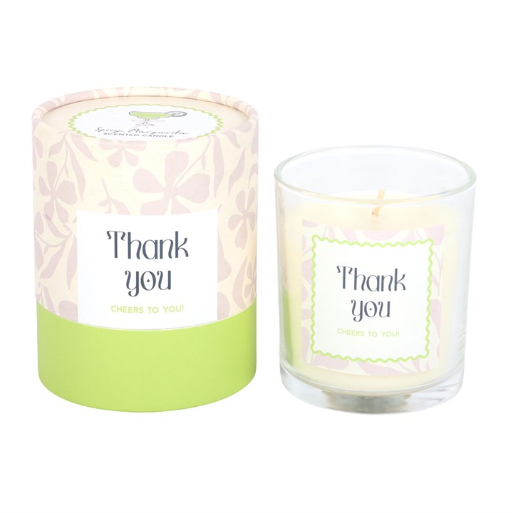 Thank you Spicy Margarita Scented Candle