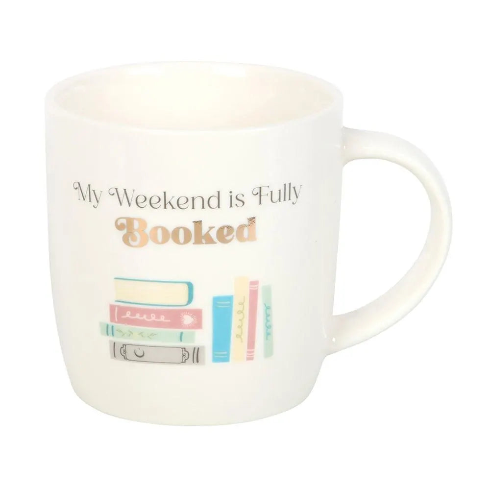 CLEARANCE My Weekend Is Fully Booked Ceramic Mug