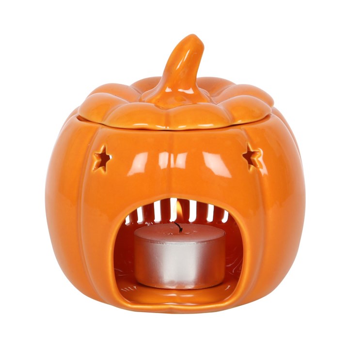 CLEARANCE Hello Autumn Pumpkin Ceramic Wax Warmer