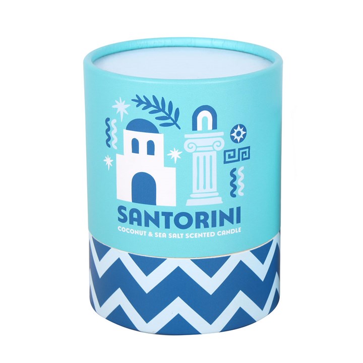 CLEARANCE Santorini Coconut & Sea Salt Scented Candle
