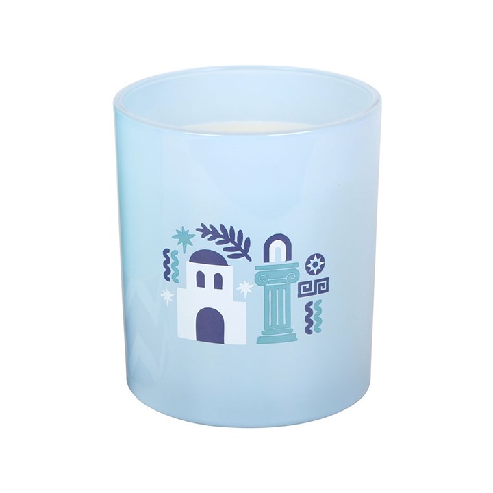 CLEARANCE Santorini Coconut & Sea Salt Scented Candle