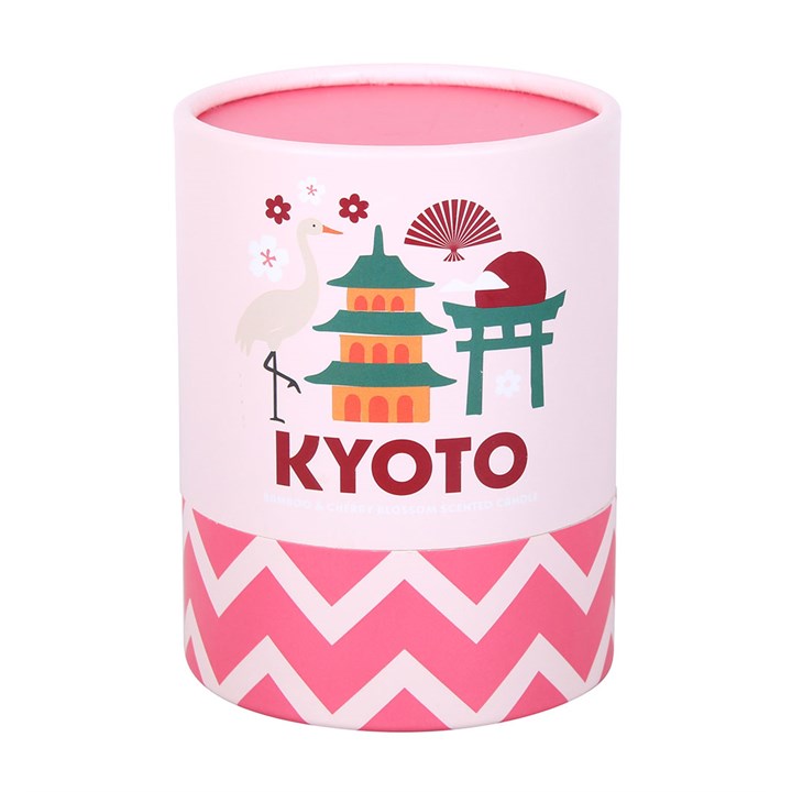 CLEARANCE Kyoto Bamboo & Cherry Blossom Scented Candle