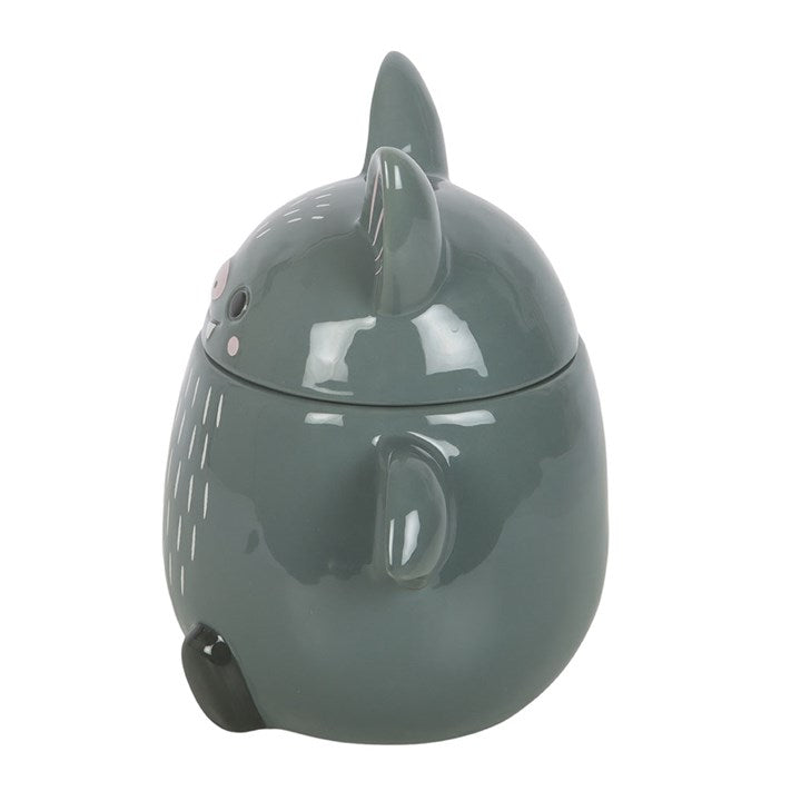 Cute Bat Ceramic Cookie Jar