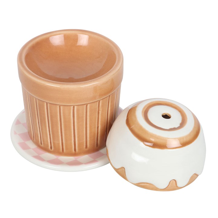 CLEARANCE Brunch Club Cinnamon Roll Ceramic Wax Warmer