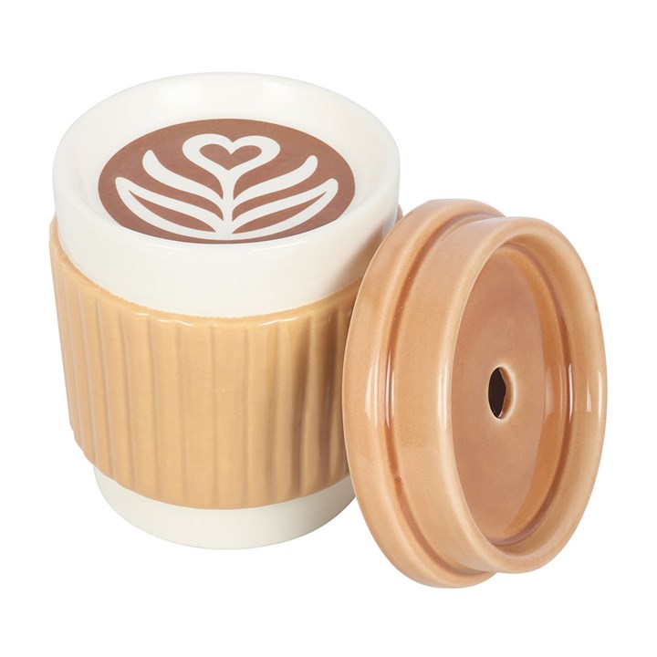 CLEARANCE Brunch Club Coffee Cup Ceramic Wax Warmer