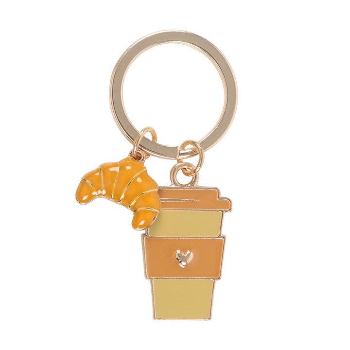 CLEARANCE Coffee and a Friend Keyring - Brunch Club