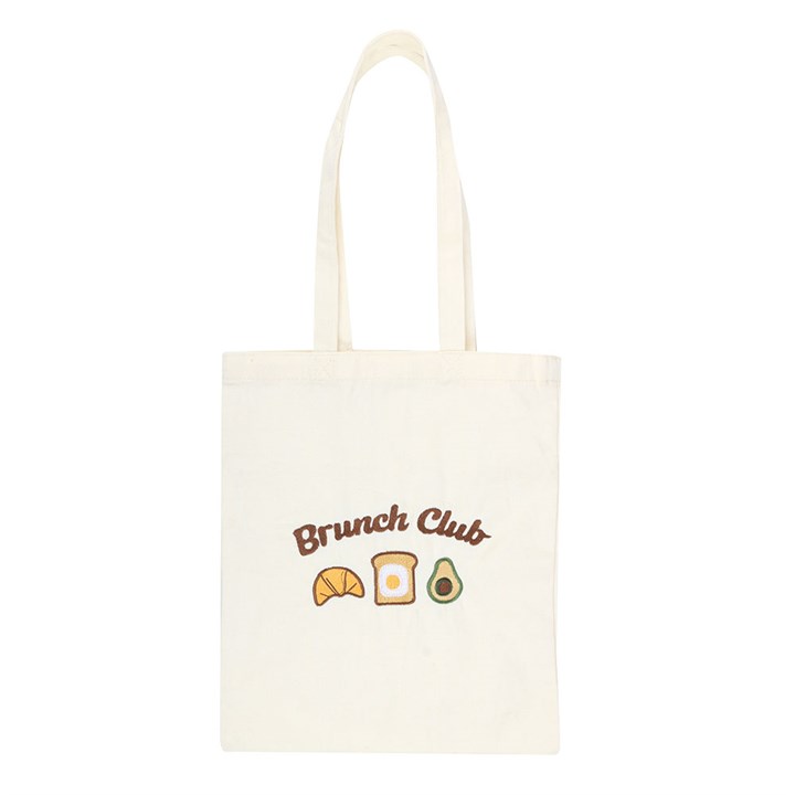 CLEARANCE Brunch Club Embroidered Tote Bag - Gift Bag