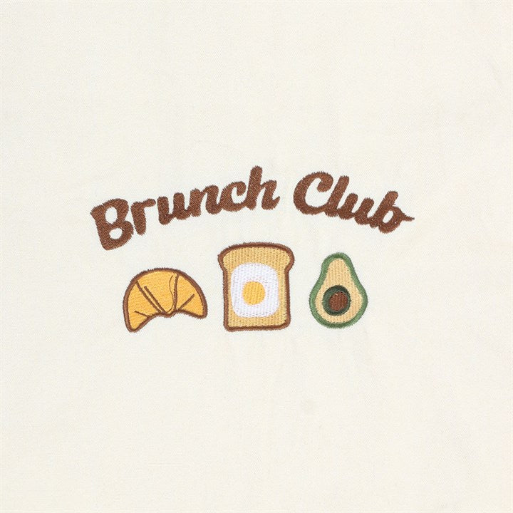 CLEARANCE Brunch Club Embroidered Tote Bag - Gift Bag
