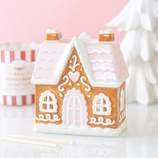 Sugarplum Bakery Gingerbread House Ceramic Wax Warmer