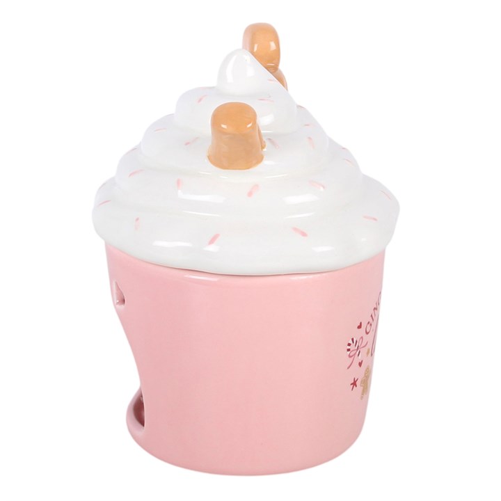 Pink Gingerbread Latte Ceramic Wax Warmer