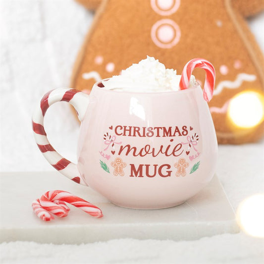 Pink Ceramic Christmas Movie Mug