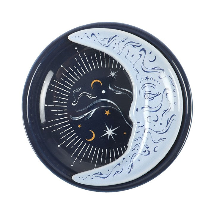 Blue Moon Ceramic Stacking Trinket Dish