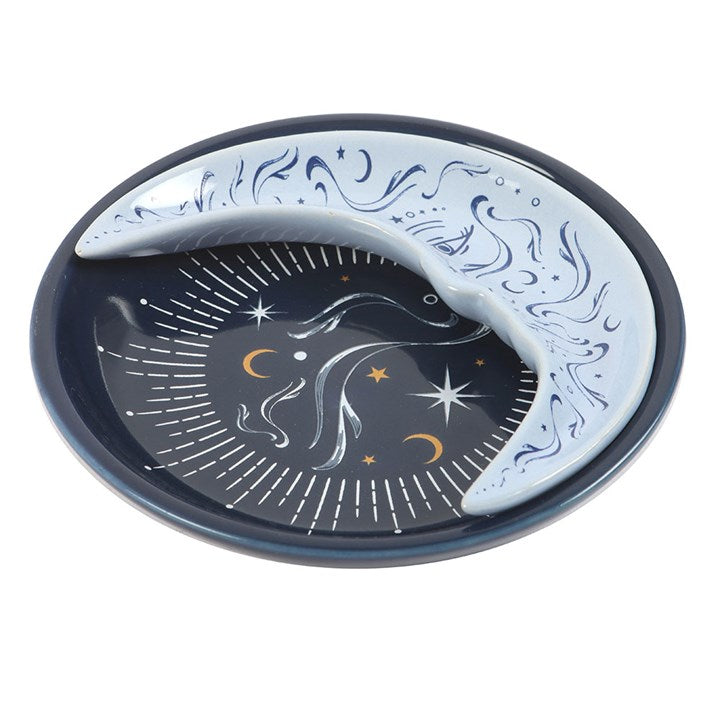 Blue Moon Ceramic Stacking Trinket Dish