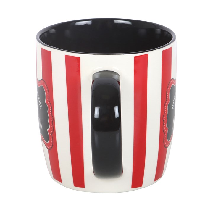 Striped Ring Master Circus Ceramic Mug