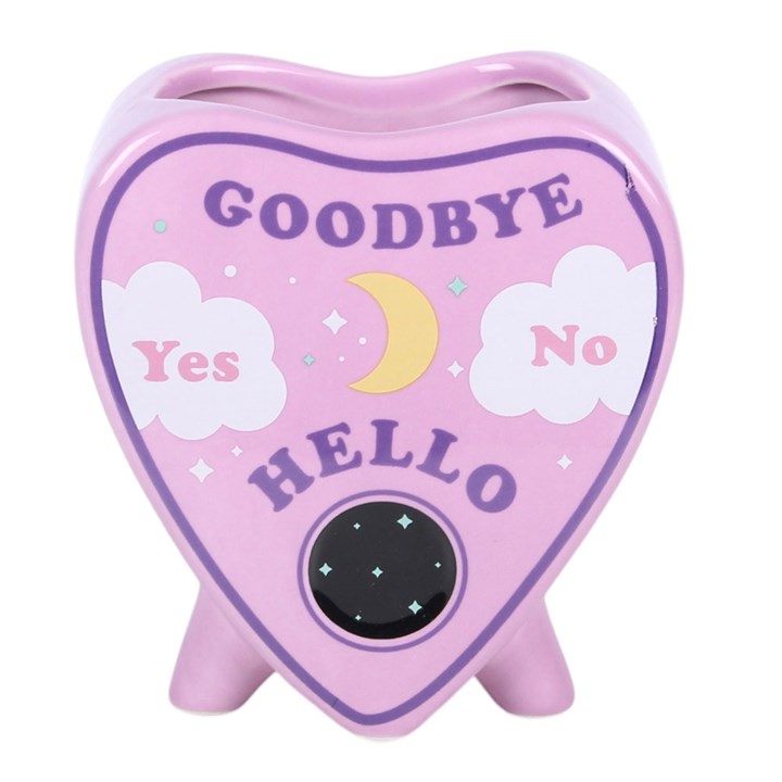 Pastel Talking Board Planchette Ceramic Flower Vase