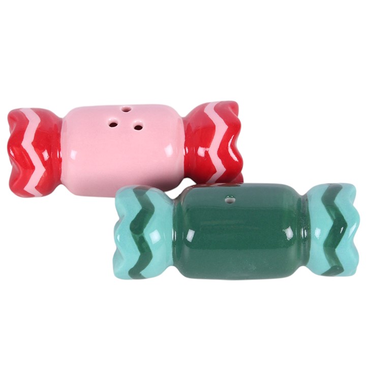 Christmas Sweets Ceramic Salt & Pepper Shakers