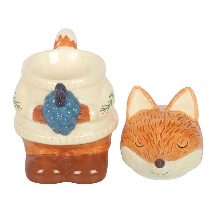 Flynn Fox Ceramic Wax Warmer