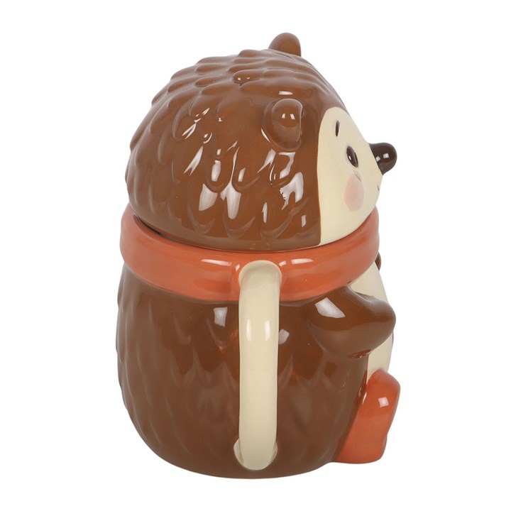 Hazel Hedgehog Lidded Ceramic Mug
