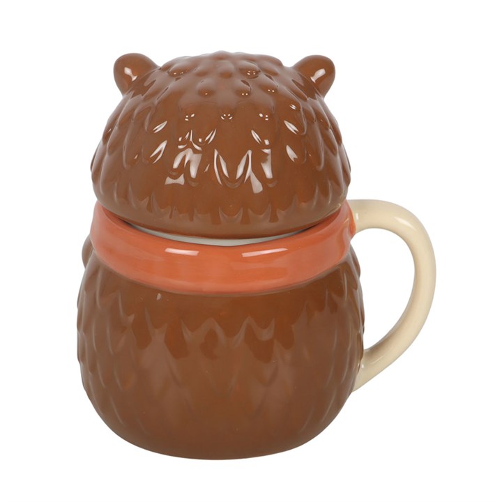 Hazel Hedgehog Lidded Ceramic Mug