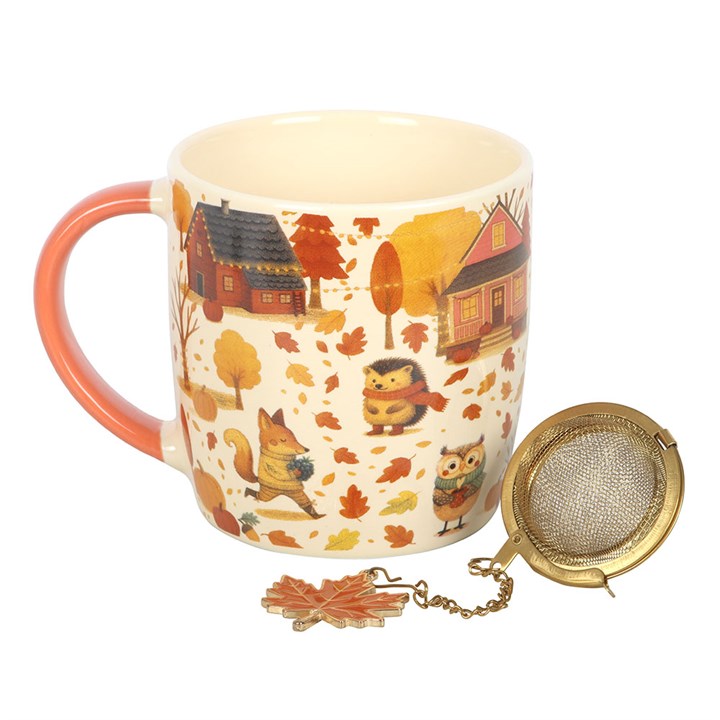 Creature Comforts Ceramic Mug & Tea Strainer Set