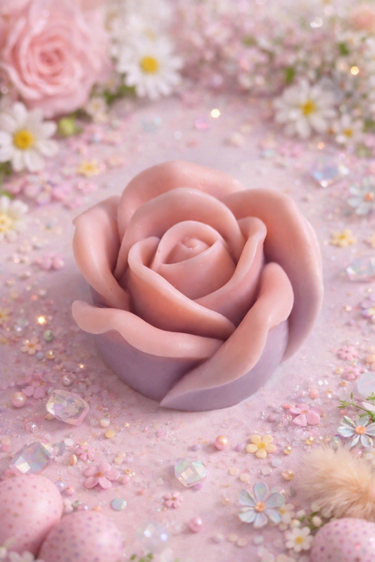 Me Time, Large Rose Shaped Wax Melt