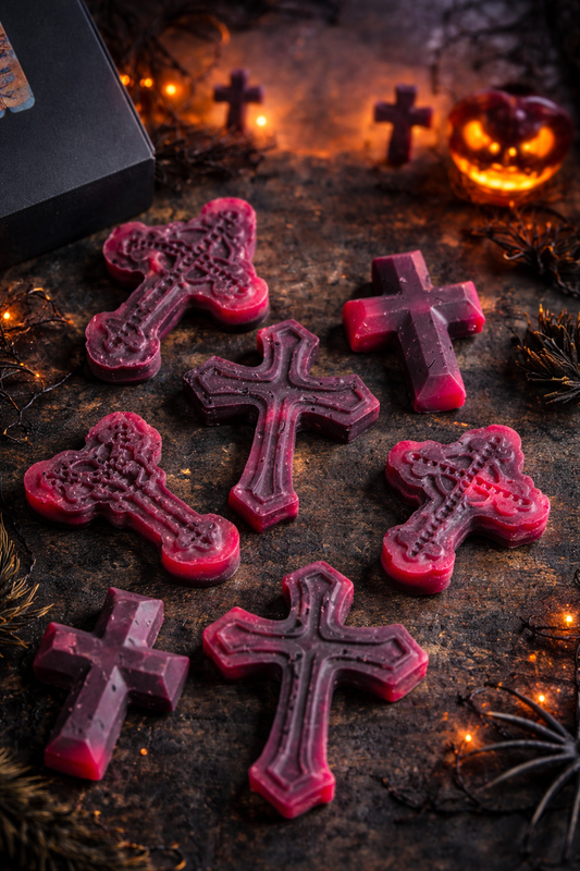 CLEARANCE Pomegranate Cider Wax Melt Crosses