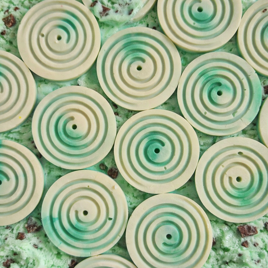 CLEARANCE Mint Choc Chip Wax Melt Disks