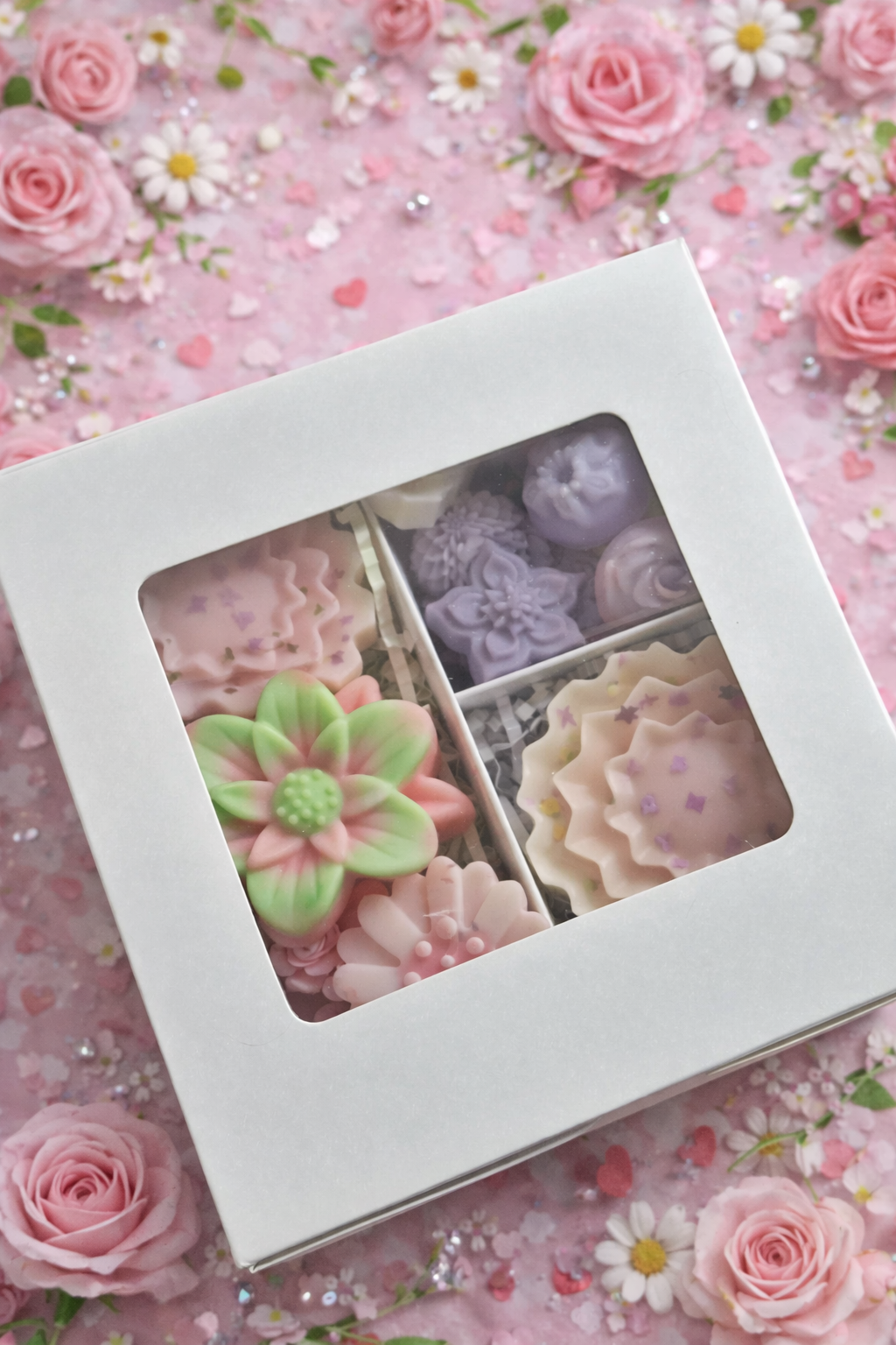 CLEARANCE Mother's Day Flowers Wax Melt Gift Box