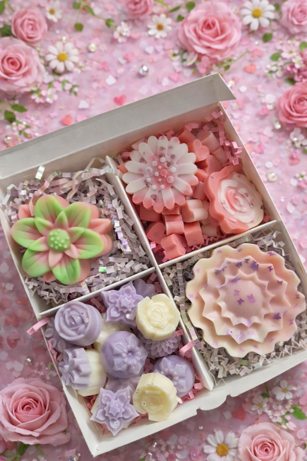CLEARANCE Mother's Day Flowers Wax Melt Gift Box