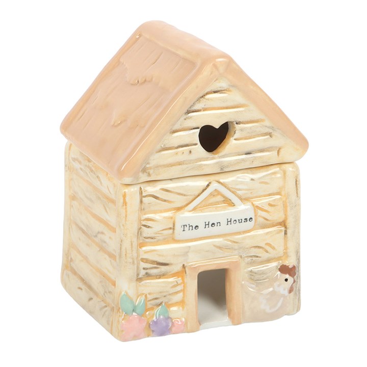 Chicken Hen House Ceramic Wax Warmer