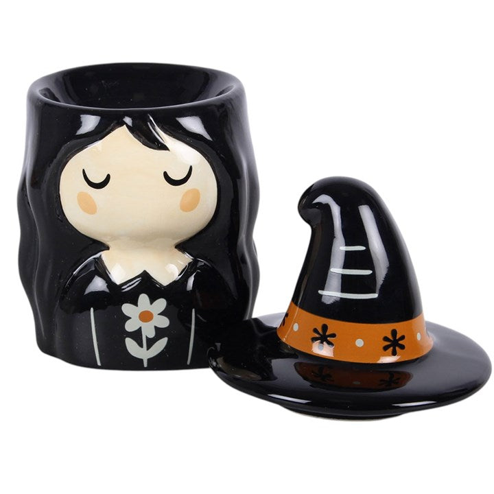 Frightful Folk Witch Ceramic Wax Warmer