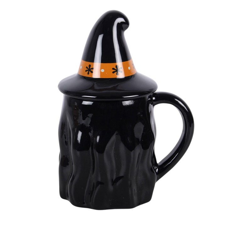 Frightful Folk Witch Ceramic Lidded Mug