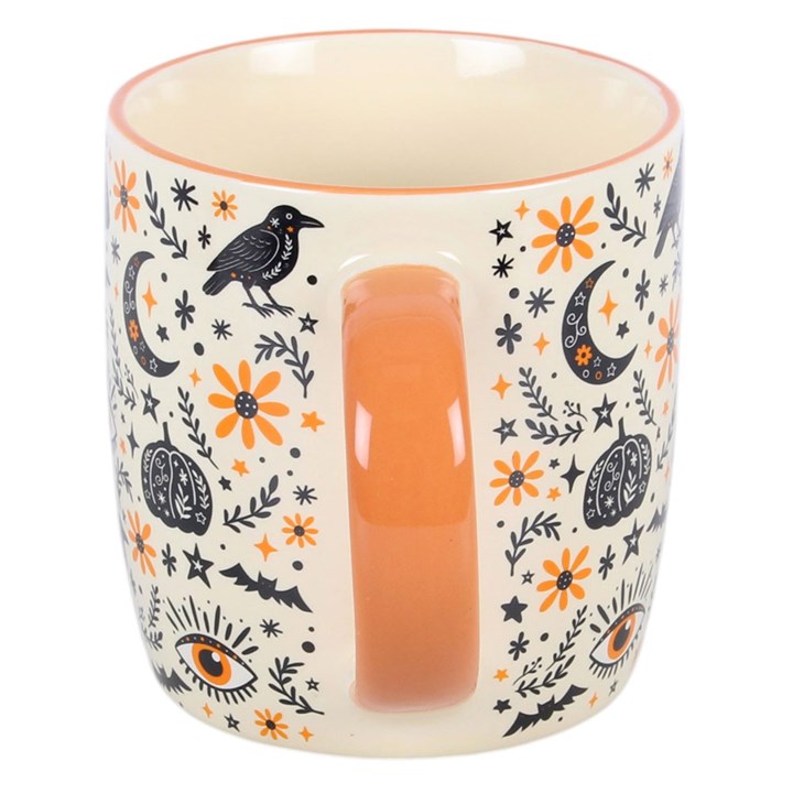 Frightful Folk Print Ceramic Mug