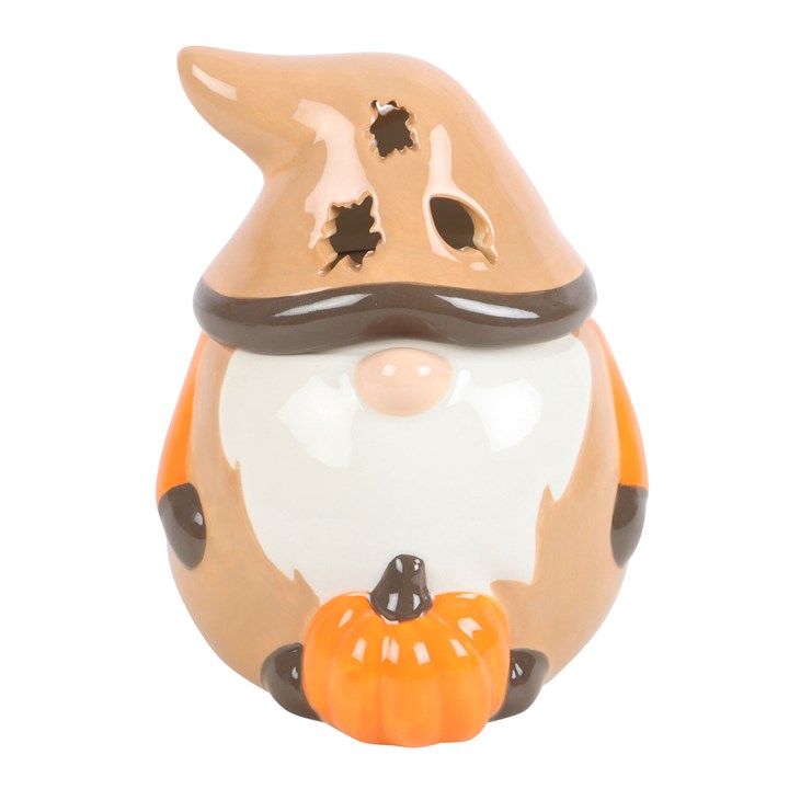 CLEARANCE Autumn Beige and Orange Gonk Ceramic Wax Warmer