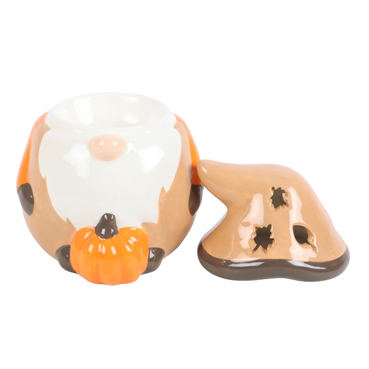CLEARANCE Autumn Beige and Orange Gonk Ceramic Wax Warmer