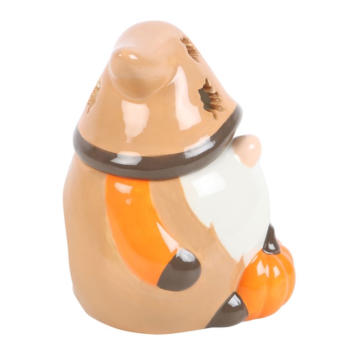 CLEARANCE Autumn Beige and Orange Gonk Ceramic Wax Warmer