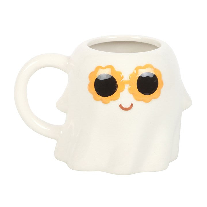 CLEARANCE Groovy Ghost Ceramic Mug