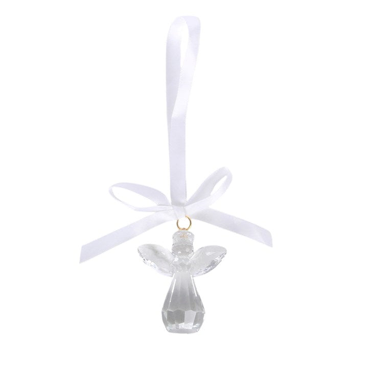 Always Beside You Faceted Glass Hanging Decoration