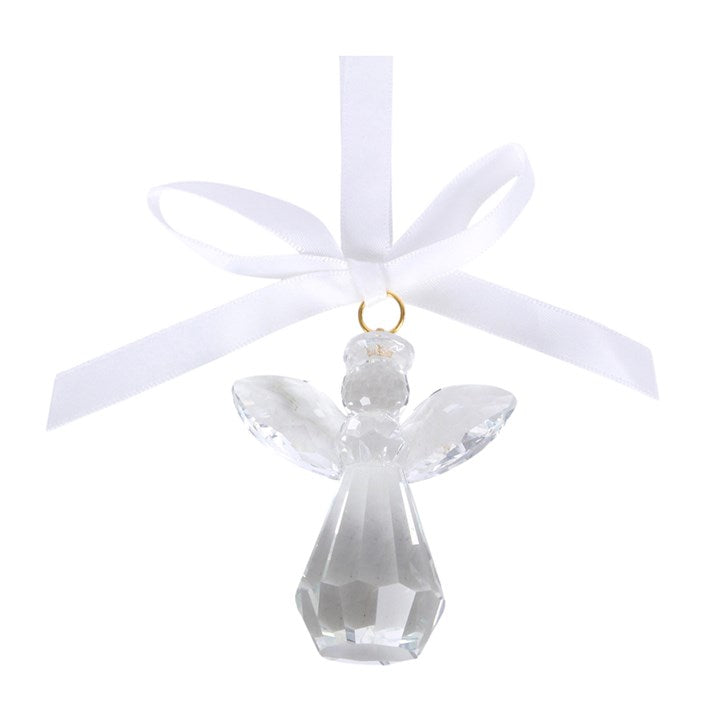 Always Beside You Faceted Glass Hanging Decoration