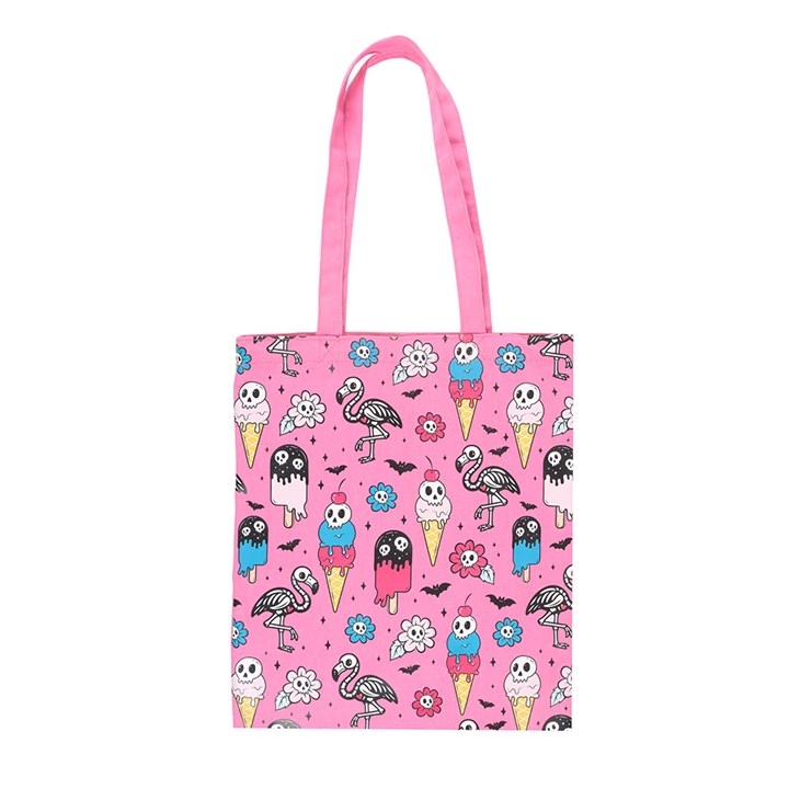 Pink Dead Hot Days Print Tote Bag - Gift Bag