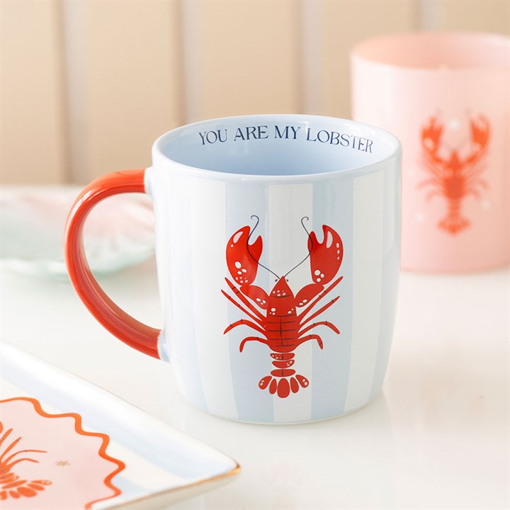 CLEARANCE You Are My Lobster Ceramic Mug