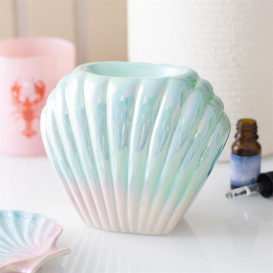 Iridescent Sea Shell Wax Warmer