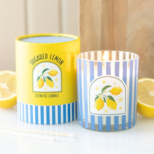 Italian Summer Sugared Lemon Scented Candle