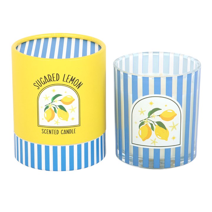 CLEARANCE Italian Summer Sugared Lemon Scented Candle