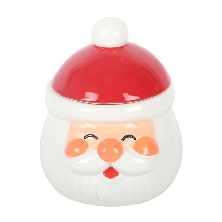 Jolly Santa Christmas Ceramic Wax Warmer