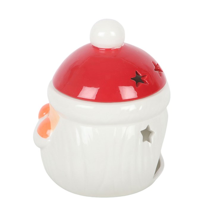 Jolly Santa Christmas Ceramic Wax Warmer