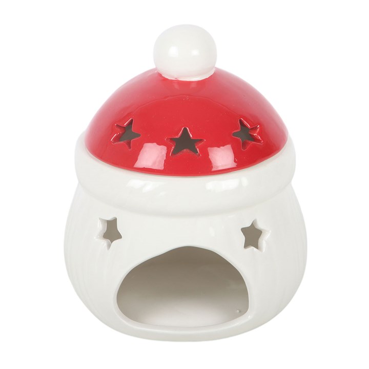 Jolly Santa Christmas Ceramic Wax Warmer
